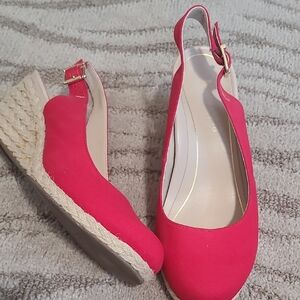 Vionic Coral Slingback Espadrilles